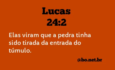 Lucas 24:2 NTLH