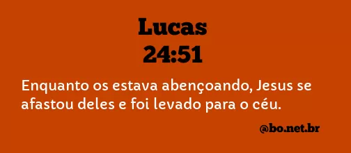 Lucas 24:51 NTLH