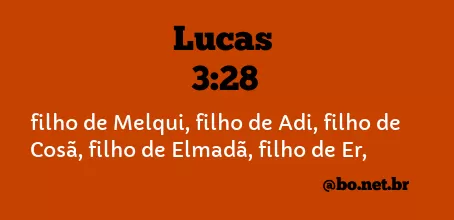 Lucas 3:28 NTLH