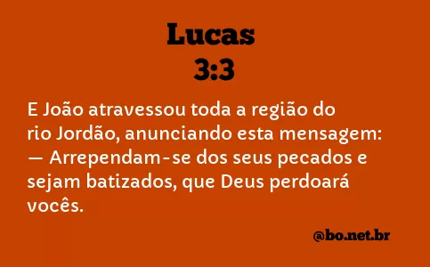 Lucas 3:3 NTLH