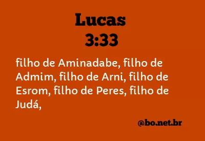Lucas 3:33 NTLH