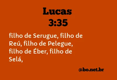 Lucas 3:35 NTLH