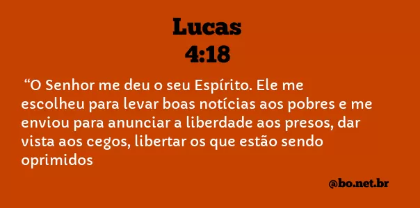 Lucas 4:18 NTLH