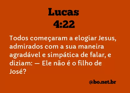 Lucas 4:22 NTLH