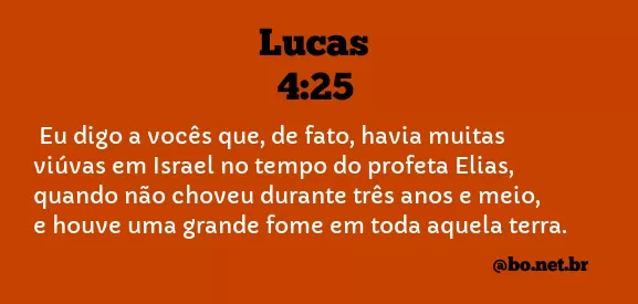 Lucas 4:25 NTLH