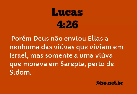Lucas 4:26 NTLH