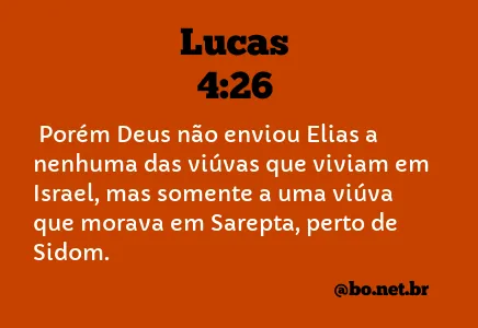 Lucas 4:26 NTLH