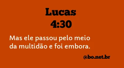 Lucas 4:30 NTLH