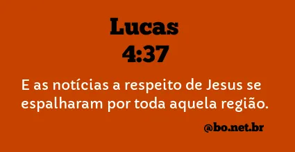 Lucas 4:37 NTLH