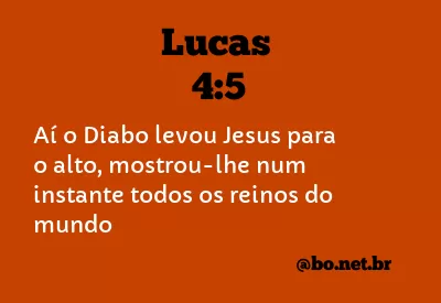 Lucas 4:5 NTLH
