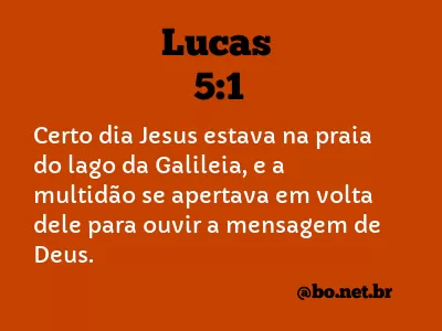 Lucas 5:1 NTLH