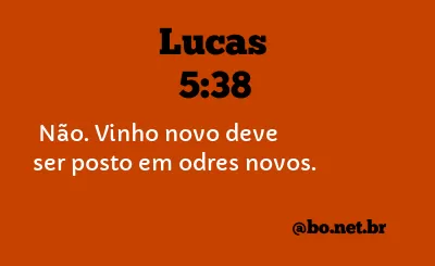 Lucas 5:38 NTLH