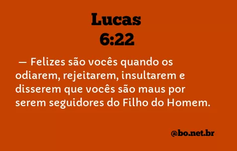 Lucas 6:22 NTLH