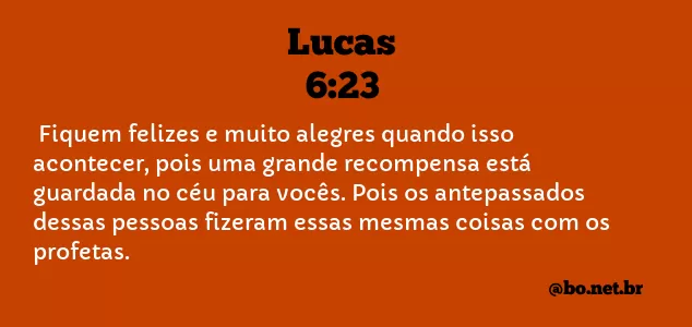 Lucas 6:23 NTLH