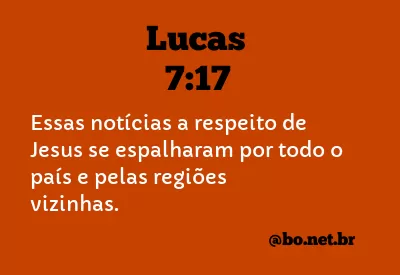 Lucas 7:17 NTLH