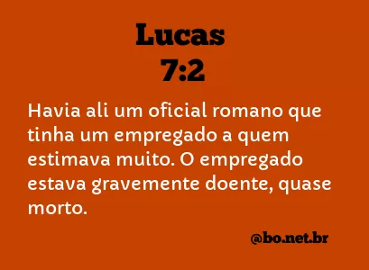 Lucas 7:2 NTLH