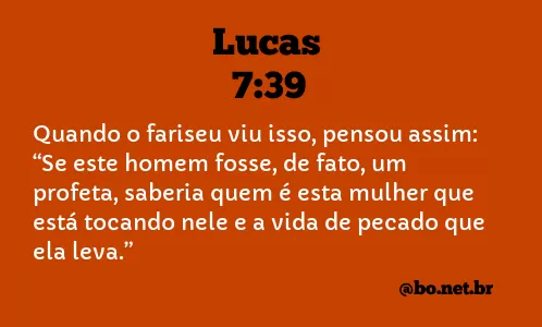 Lucas 7:39 NTLH