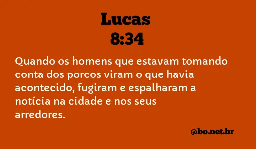 Lucas 8:34 NTLH