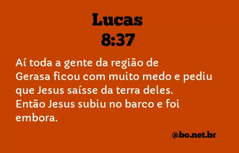Lucas 8:37 NTLH
