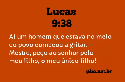 Lucas 9:38 NTLH