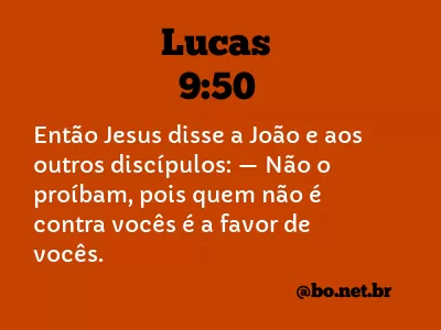 Lucas 9:50 NTLH