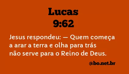 Lucas 9:62 NTLH