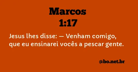 Marcos 1:17 NTLH