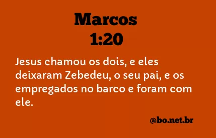 Marcos 1:20 NTLH