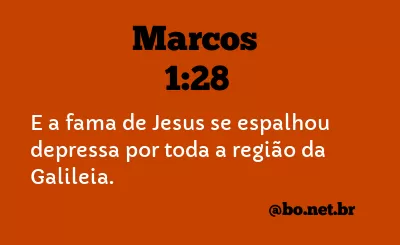 Marcos 1:28 NTLH