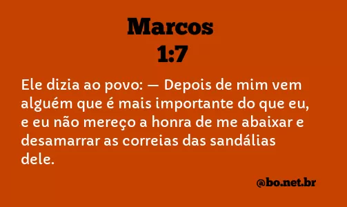 Marcos 1:7 NTLH