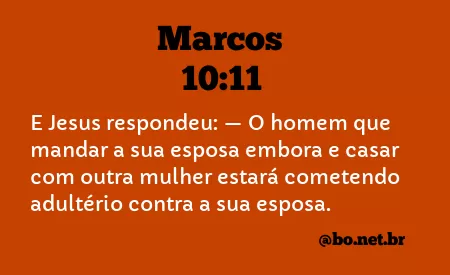 Marcos 10:11 NTLH
