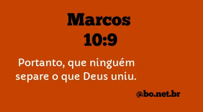 Marcos 10:9 NTLH