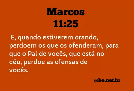 Marcos 11:25 NTLH