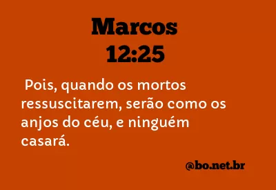 Marcos 12:25 NTLH