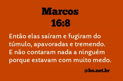 Marcos 16:8 NTLH