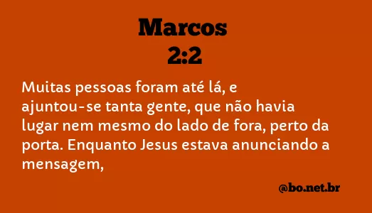 Marcos 2:2 NTLH