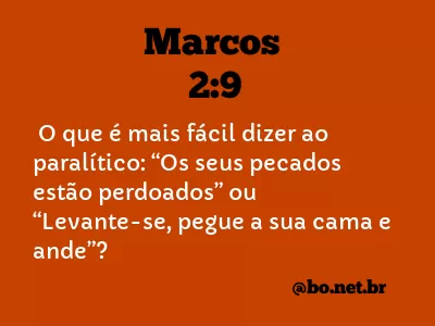 Marcos 2:9 NTLH