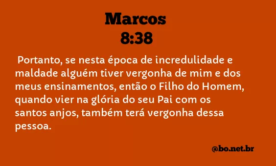 Marcos 8:38 NTLH