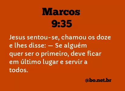 Marcos 9:35 NTLH
