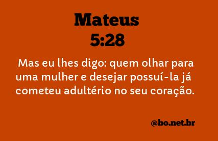 mateus 5 28