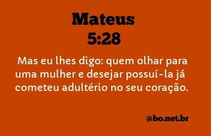 Mateus 5:28 NTLH