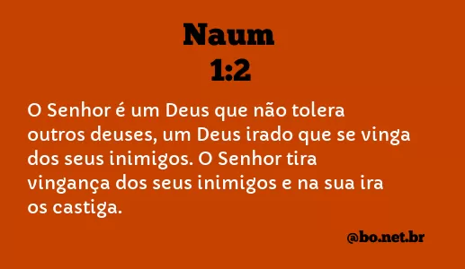 Naum 1:2 NTLH