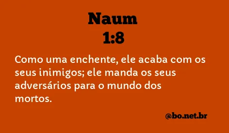 Naum 1:8 NTLH