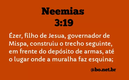 Neemias 3:19 NTLH