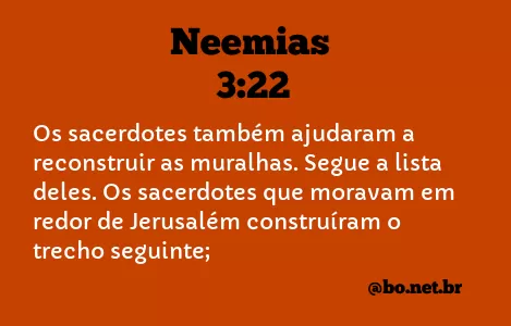 Neemias 3:22 NTLH