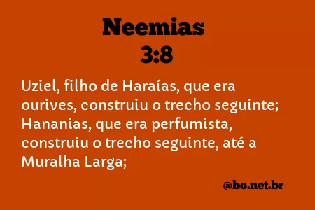 Neemias 3:8 NTLH