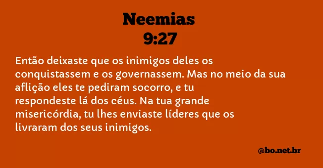 Neemias 9:27 NTLH