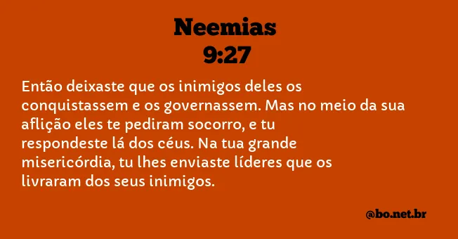 Neemias 9:27 NTLH