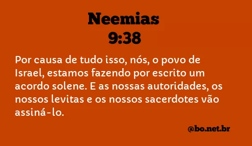Neemias 9:38 NTLH