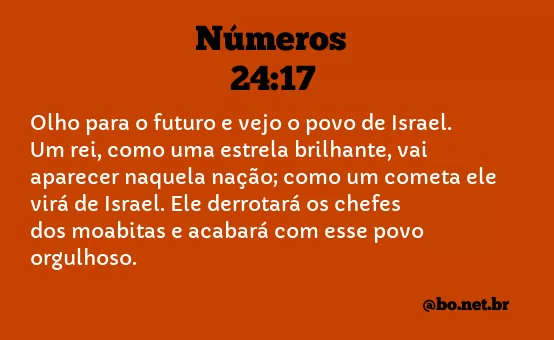 Números 24:17 NTLH